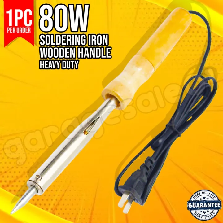 ⚡80W Soldering Iron Wooden Handle ⚡ OP Lazada PH