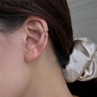 【CC】 ANENJERY Color NO Piercing Ear Cuff Earrings for Wrap Clip Jewelry