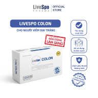 Men vi sinh LiveSpo Colon 60 tỷ bào tử lợi khuẩn cho người viêm đại tràng, táo bón tiêu chảy thường xuyên 20 ống x 5ml thumbnail