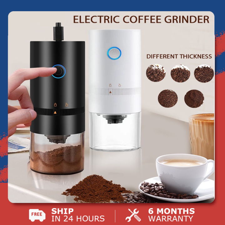 Coffee Maker USB Charge Grinder Automatic Mill Grinder Beans Spices