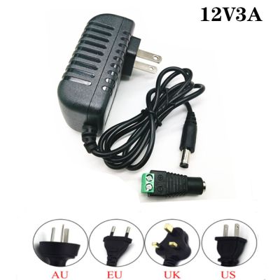 12V 3A 36W DC EU/US UK AU Universele POWER Supply ADAPTER Transformer LED Strip Light Electrical Circuitry Parts