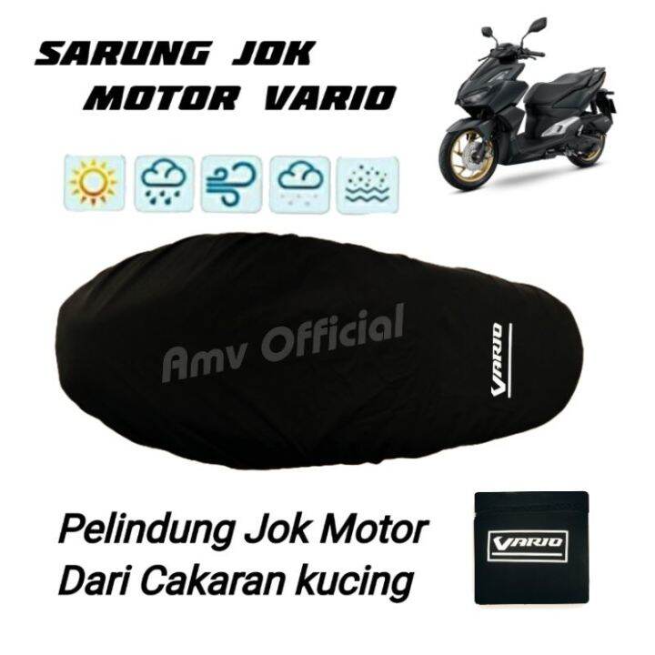 cover jok Motor Honda Vario / Pelindung Jok Motor Vario Lazada Indonesia