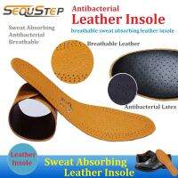 Antibacterial Leather Insole Shoes Pad Latex Breathable Sweat Absorbing Anti-Odor Insole Active Carbon Antiperspirant Pads