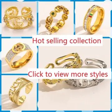 Gold Glossy Circle Simple Couple Rings New 316L Stainless Steel Rings  Wedding Rings Engagement Ring Men Women From 4,8 € | DHgate