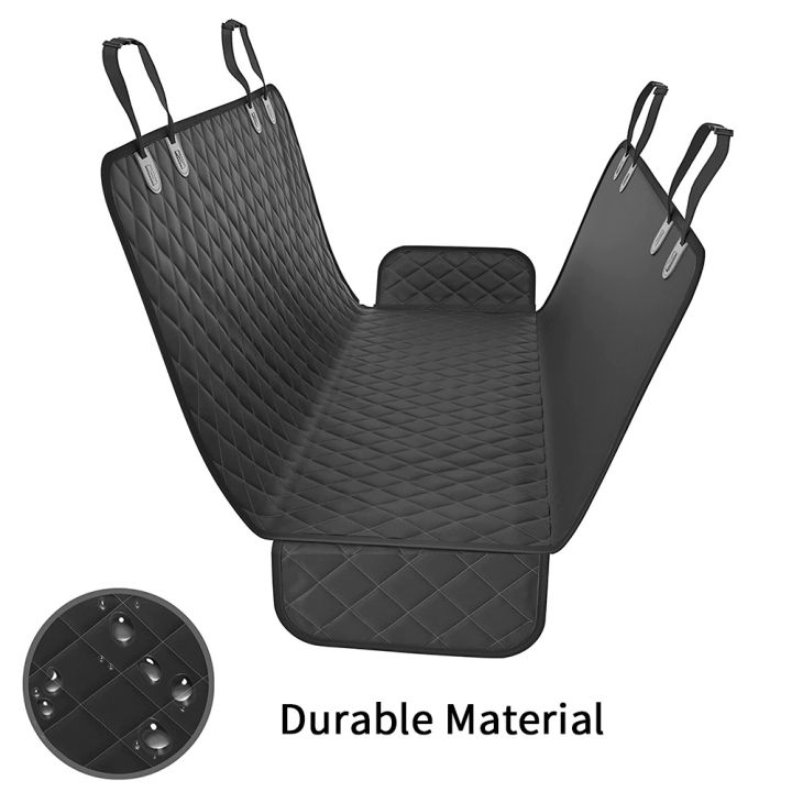 เบาะรองกันเปื้อนในรถสำหรับสุนัขและแมว-เบาะสุนัขในรถ-ผ้าคุมเบาะหลังรถยนต์-แผ่นรองเบาะสำหรับรถยนต์-กันขนสัตว์หลุดล่วงลงบนร
