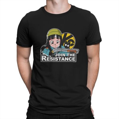Resistance T Shirt Men Cotton Humorous T-Shirt Crew Neck Shotgun King Tees Short Sleeve Tops Gift Idea