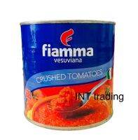 มะเขือเทศบดหยาบ Fiamma Crushed Tomatoes 2.5 kg.