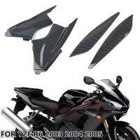 Motorcycle Front Air Dust Cover  Tank Side Cover Panel Fai Insert Cover Trim For Yamaha YZFR6 YZF R6 2003 2004 2005