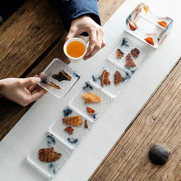 1-set-resin-coasters-heat-resistant-placemats-drink-mat-tea-coffee-cup-pad-waterproof-non-slip-table-decor-tableware-pad