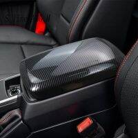 For Mercedes Benz G Class W463 2013-2018 Car Sticker Stowing Tidying Armrest Box Panel Carbon Fiber Cover Interior Accessories