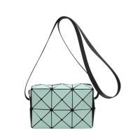 Issey Miyake Geometric rhombus Cupid shoulder bag small square bag mobile phone bag fashionable style