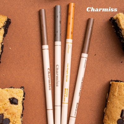BONITA U ❤️ Charmiss Brookie Brow Slim Pencil 01 Dark Chocolate    ดินสอเขียนคิ้วแบบออโต้สลิม