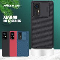 เคสโทรศัพท์มือถือ ปิดด้านหลัง แบบสไลด์ปิดกล้อง ลาย Nillkin Camshield สําหรับ Xiaomi 12T Pro Mi12T Pro 12 Pro