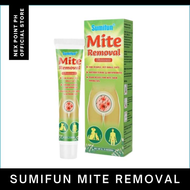 Sumifun Anti Itch Cream Mite Removal Cream Antibacterial Ointment Anti ...