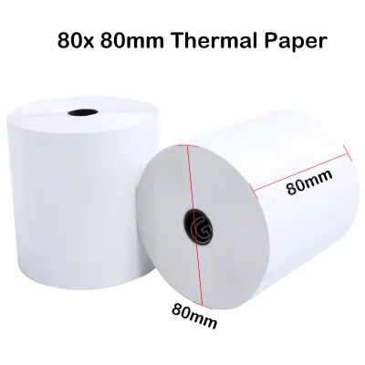 4/8ม้วน80มม. กระดาษความร้อนม้วนสำหรับเครื่องพิมพ์ความร้อน Xprinter บลูทูธกระดาษพิมพ์เครื่องพิมพ์ POS กระดาษพิมพ์ใบเสร็จลงทะเบียนเงินสด