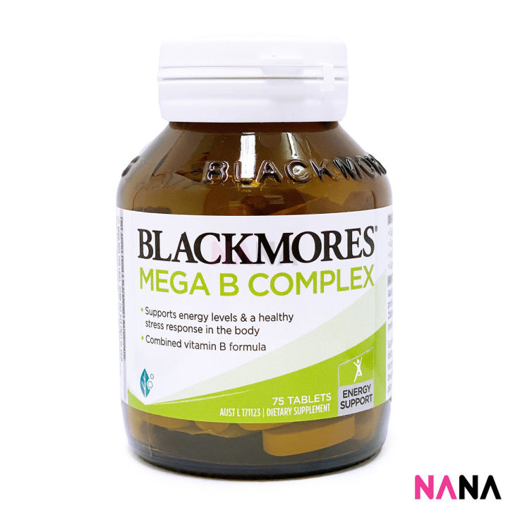 Blackmores Mega B Complex 75 Tablets (EXP:05 2024) | Lazada