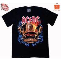 เสื้อวง Ac Dc MS-126 เสื้อวงดนตรี เสื้อวงร็อค เสื้อนักร้อง พื้น เงิน