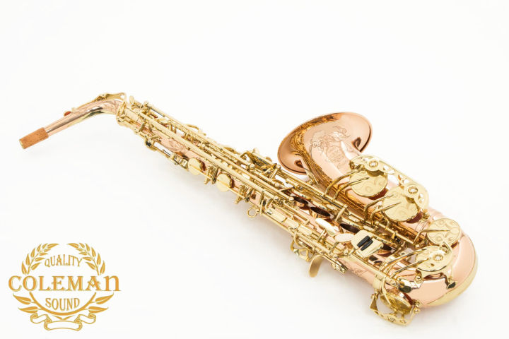 แซกโซโฟน-saxophone-alto-coleman-clc-557a-phosphor-copper