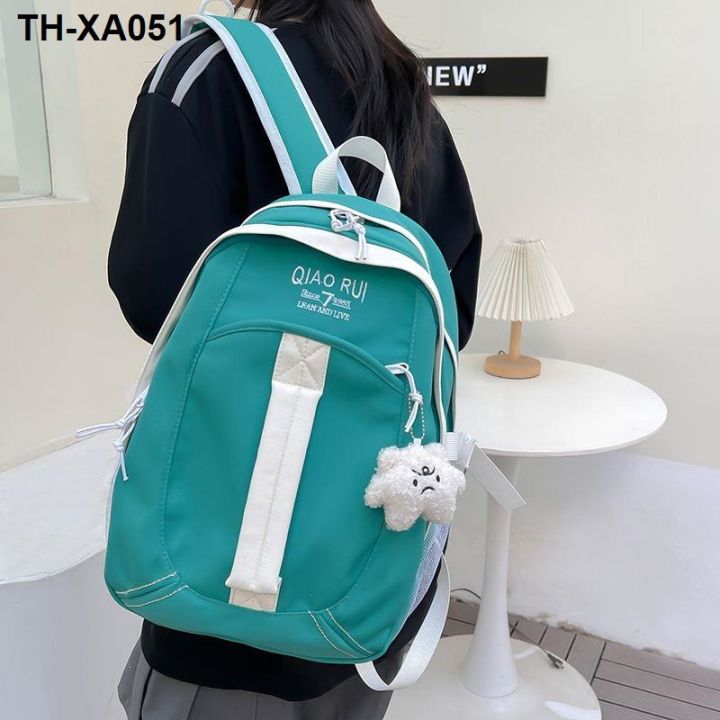 school-bag-female-college-student-2023-new-retro-lightweight-backpack-junior-high-school-large-capacity