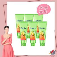 Rejoice Conditioner Rich Soft Smooth 60 ml x 6  รีจอยส์ ริช ซอฟท์ สมูท ครีมนวดผม ขนาด 60 มล. แพ็ค 6 ขวด