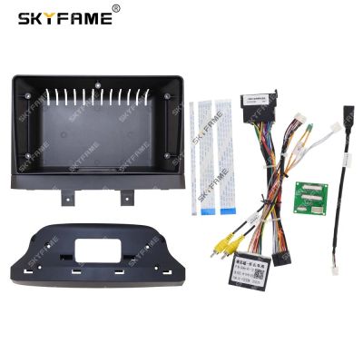 SKYFAME Car Frame Fascia Adapter Canbus Box Decoder Android Radio Audio Dash Fitting Panel Kit For CCAG Chana Alsvin V7