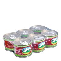 นกพิราบคู่ ผักกาดดอง ฝาดึง 140 กรัม x 6 กระป๋อง/Double Dove Pickled Lettuce Pull-On 140g x 6 Cans