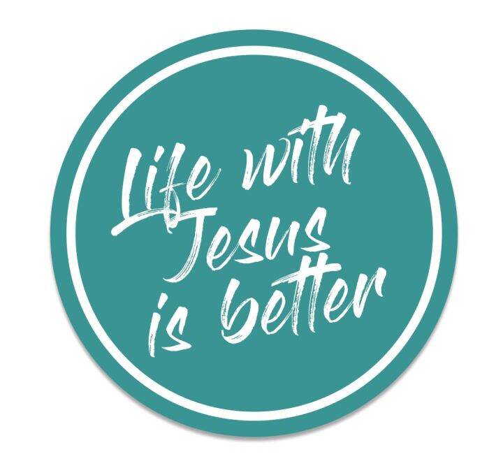 Bible Verse Waterproof Vinyl Sticker for Motorcycle, Bike, Laptop