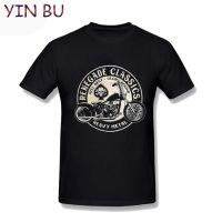 Streetwear Vintage Glory Bounds Motorcycle Usa T-Shirt Heavy Metal T Shirt Black Mujer Shirt MenS Rock T Shirt Plus Size 3Xl S-4XL-5XL-6XL