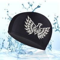 New Wholesale Adults Silicone Swimming Caps Men Waterproof Swim Pool Cap Ear Protect Large Natacion Diving Hat Swim Caps