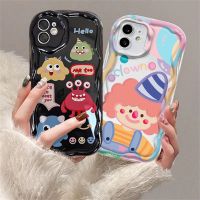 เคส Hp Redmi A2 A1โน๊ต12 Pro Redmi10 9 12C 10C Note10 Note11 Note8 X5 POCO X3 NFC M3 Pro การ์ตูนมอนสเตอร์สีสันสดใสและตัวตลก3D ปาร์ตี้เคสครอบโทรศัพท์ TPU ขอบนุ่ม