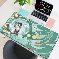 ใหม่ Genshin ผลกระทบ อะนิเมะ Mouse Pad อุปกรณ์เกม แผ่นรองโต๊ะ แผ่นรองเมาส์ Xxl Gamer Mause Office Pad เดสก์ท็อปพีซี