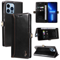 iPhone 14 Pro Max Case, WindCase Flip Leather Wallet Card Slots Stand Case Magnetic Closure Full Protection Cover for iPhone 14 Pro Max