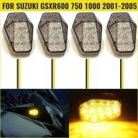 2 or 4 x Motorcycle LED Flush Mount Turn Signal Light Indicators Flasher flashing For Suzuki GSXR 600 750 1000 SV 650 650S 1000S