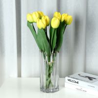 [COD] Kwai Fong 3 bundles of hand-feeling tulips hotel home decoration simulation artificial flowers factory wholesale