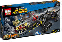 LEGO Superhero 76055 Batman Crocodile Killer Battle Assembled Building Blocks Minifigure Toy Boy