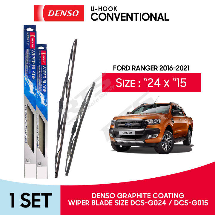 Denso Graphite Coating Conventional / Standard Wiper Blade Ford Ranger