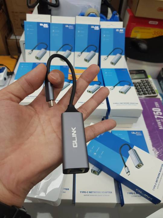 glink-usb-c-to-rj45-10-100-1000-gl-041c-ตัวแปลง-usb-cเป็นlangigabit-gl041c