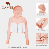 Camel Outdoor Women S Sunscreen Jacket UPF50 UV Proof Sports Skin Coat Cold Cape