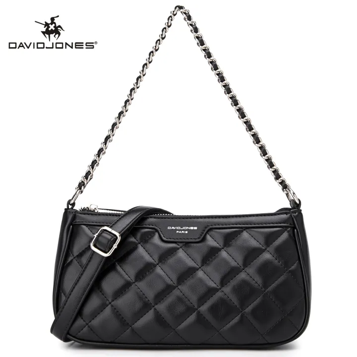 David Jones Paris sling bag for women leather crossbody bag messenger bags  ladies shoulder bag woman handbag 2022