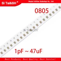 100pcs 100nF X7R Error 10% 50V 0805 0.1UF 104 1pF ~ 47uF SMD Thick Film Chip Multilayer Ceramic Capacitor