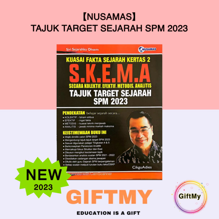 【Nusamas】Tajuk Target Sejarah SPM 2023 / Kuasai Fakta Sejarah Kertas 2 ...