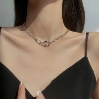 [COD] Design Necklace Womens Cold Wind Fashion Personality Luxury Couples High-end Clavicle Chain Accessories