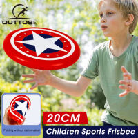 Outtobe Frisbee Disc Original Flying Frisbee for Kids Disc Outdoor Toy Flying Saucer Frisbee 27/20cm Gliding Throw and Catch Game Fun Outdoor Garden Beach Activity Game Competitive Frisbee  Children Sports For Outdoor Sports