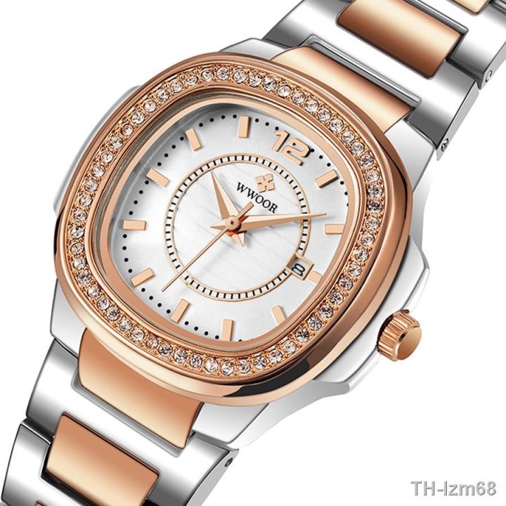 นาฬิกา-wwoor-hold-love-section-steel-band-set-auger-ladies-watch-fashion-quartz-water-resistant