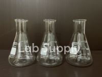 Haberg/Germany_Erlenmeyer Flask 125 ml., เนื้อแก้ว Borosilicate 3.3 ขวดรูปชมพู่