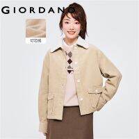 ✠✆ Giordanoผู้หญิง เสื้อแจ็คเก็ตผ้าฝ้ายผ้าลูกฟูก ปกเศรปา Free Shipping 13372681