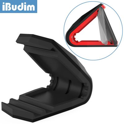 iBudim Alligator Car Phone Holder Clip Universal Dashboard Non-slip Mat Mobile Phone Stand For iPhone Samsung Xiaomi GPS Bracket