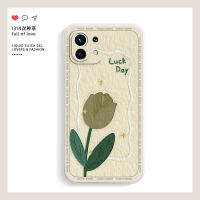 ดอกไม้ในฤดูใบไม้ผลิ Apple ที่เหมาะสม13เคสโทรศัพท์12pro น้ำมัน Max11ทิวลิป7บวก Igdxch
