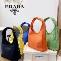 New 21Tote Shopping Bag 3D Embossed Womens Canvas pradaˉUnderarm Bag