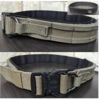 TICAL Tactical MOLLE CS Military Army Warrior Belt RG Hunting Shooter Belt Double Layer Hard with AK AR M4 AR1magazine Pouches